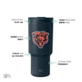 thumbnail image 2 of Vaso sencillo y moderno de acero inoxidable de los Chicago Bears de la NFL, 900 ml, 2 of 4