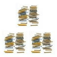 thumbnail image 4 of Ounissouiy 300 Pieces Metal Film Resistors Stable Device Universal Material Accessory Making DIY Kit Resistance 1/4W Electric Part Resistor Type1 NO1, 4 of 6
