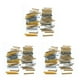 thumbnail image 3 of Toystoory 300 Pieces Metal Film Resistors Electric DIY Resistor Device Part Replacement Kit Resistance 0.25W Material Accessories Type1 NO1, 3 of 6