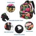 thumbnail image 3 of Cactus Cute Adjustable Shoulder Strap Backpack with Large Capacity, Printed Design, Lightweight, 3 of 6