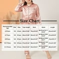 thumbnail image 3 of OGLCCG Girls Silk Pajamas Set Soft Satin PJs Long Sleeve Button Down Sleepwear for Comfortable Nights Lightweight Big Kids Pajama Sets 4-14 Years, 3 of 7