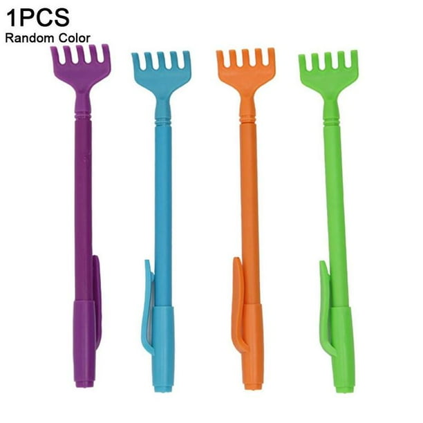 Portable Extendable Telescopic Plastic Back Scratchers Hand Massager Back Itching Scalp