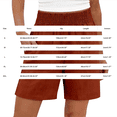 thumbnail image 4 of Womens Lightweight Shorts Summer Casual Loose Trendy Pants Elastic Waist Comfy Shorts by Yigetop Brown M, 4 of 6