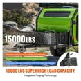 thumbnail image 2 of 15000 Lbs Adjustable Trailer Coupler 2-5/16" Hitch Ball Coupling Straight Towing Tongue For RV Parts Camper Caravan Trucks ,Dependable Strength, 2 of 7
