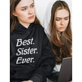 thumbnail image 3 of Tstars Women's Big Sister Hoodie - Cute and Humorous Gift Idea - Perfect for Birthdays, Christmas, and Special Occasions - Celebrate Sisterhood with This Funny Women's Hoodie, 3 of 6