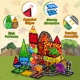 thumbnail image 4 of Azulejos magnéticos con forma de dinosaurio Magnetopia Dinosaur World, 44 unidades, 3 a 9 unidades, 4 of 7