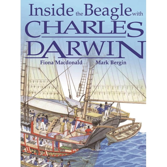 Pre-Owned Inside the Beagle with Charles Darwin (Library Binding) 1592700411 9781592700417