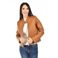 thumbnail image 1 of Chamarra estilo biker Roman Fashion /Juvenil, 7370 (Camel) cafe G, 1 of 6