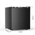 thumbnail image 5 of KNDKO 1.2Cu.ft Upright Freezer, Mini Freezer with Reversible Door, Perfect for Home/Office/Dorm, Black, 5 of 10