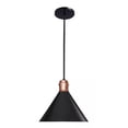 thumbnail image 1 of Luminario Colgante Campana Metal Negro Copo Cobre Maxxi, 1 of 4