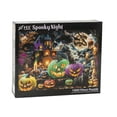 thumbnail image 2 of Spooky Night Halloween Jigsaw Puzzle 1000 Piece by Vermont Christmas Company - Halloween Puzzles with Randomly Shaped Pieces - 26 5/8" x 19 1/4", 2 of 6