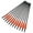 Orange, variant on SAYFUT 20'' Crossbow Arrows/Bolts, Carbon Shaft Crossbow Arrows/ Bolts, Stainless Steel Screw-in Arrowhead Point Removable Tip Arrows, Pack of 12
