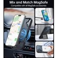 thumbnail image 4 of Funda Meifigno diseñada para iPhone 16 de 6.1 pulgadas con protectores de pantalla, 4 of 6