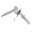 Silver, variant on Industrial Air Blow Guns with Adjustable Nozzle Extension Pneumatic Cleaning
