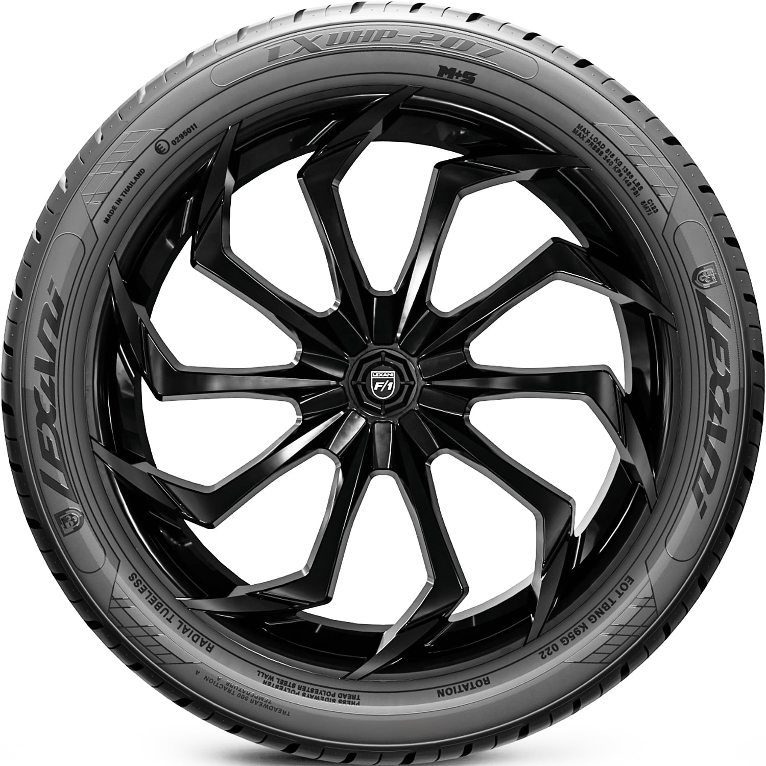 Lexani LXUHP-207 UHP 235/50ZR18 101W XL High Speed All Lexani LXUHP-207 UHP 235/50ZR18 101W XL High Speed All