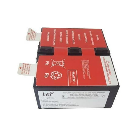 UPC: 0886734862066 | BTI- Battery Technology APCRBC124-SLA124 BN1250G Replacement Battery Power