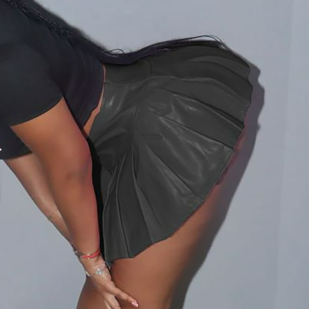 Cathalem Plus Size Skirts for Women Hidden Elasticized Waistband A
