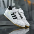 thumbnail image 2 of MENS Adi-das FORUM LOW ORIGINALS WHITE BLACK GOLD CASUAL BASKETBALL ATHLETIC SHOE, 2 of 6