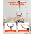 thumbnail image 4 of VEVOR Trapeze Bar for Bed Mobility Height-Adjustable Free Standing Trapeze Bar, 4 of 9