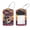 multicolored 4, variant on 2 Pcs Animal Sloth Rainforest Luggage Tag for Suitcases, Leather Baggage Tags Identifiers for Travel, Stainless Steel Loop Name ID Label for Women Bag Backpack