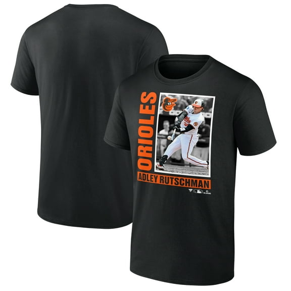 Men's Adley Rutschman Black Baltimore Orioles Player Hot Streak T-Shirt