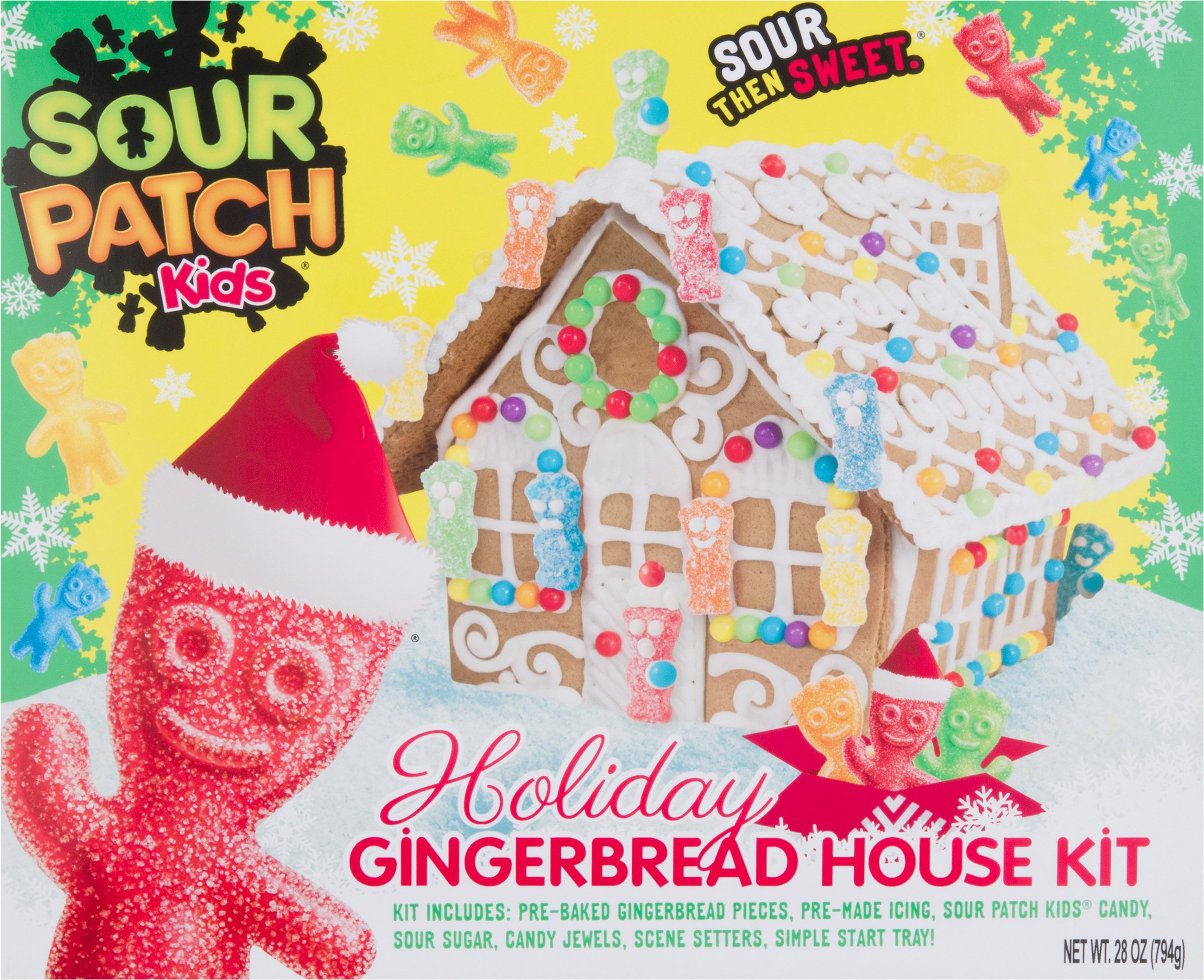 Sour Patch Kids Gingerbread Kit