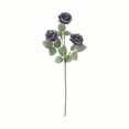 thumbnail image 2 of Artificial 3 Heads Roses Artificial Flower For Home Decoration, 2 of 8