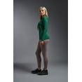 thumbnail image 4 of Expert Brand USA-Made Women's DriMax™ V Neck Athletic Long Sleeve, Forest Green, M, 4 of 6
