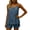 Blue, variant on 2 Piece Sets for Women Summer Sexy Sleveless Backless Tops Bermuda Linen Shorts Casual Loose Beach Vacation Y2K Cute Going Out Outfits, Beige