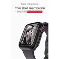 thumbnail image 4 of Tempered Glass Screen Protector Case Cover For iWatch Apple Watch 8 7, 4 of 5