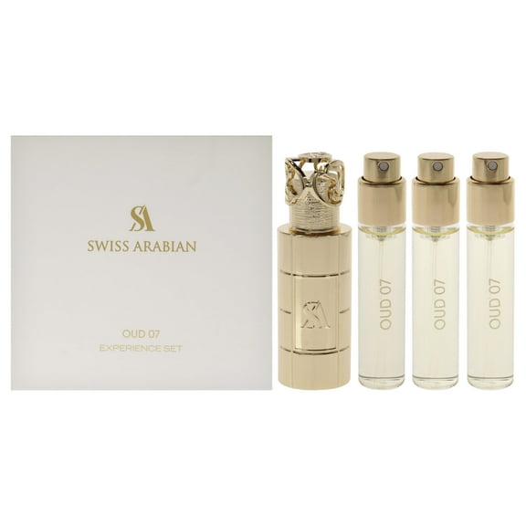 Swiss Arabian Oud 07, Arabian Perfume for Women, 4 Pc Mini Gift Set