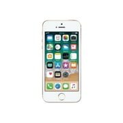 Angle View: Apple iPhone SE - 4G smartphone 128 GB - LCD display - 4" - 1136 x 640 pixels - rear camera 12 MP - front camera 1.2 MP refurbished - rose gold
