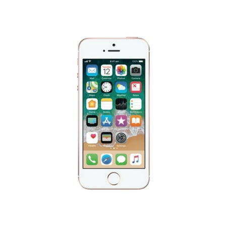 Apple iPhone SE - 4G smartphone 128 GB - LCD display - 4" - 1136 x 640 pixels - rear camera 12 MP - front camera 1.2 MP refurbished - rose gold