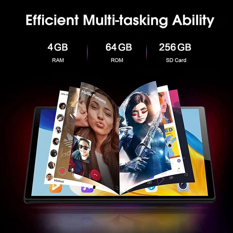 SGIN Tablet con tabletas Android 12 de 10.1 pulgadas, 2 GB de RA 64 GB
