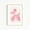 A, variant on Stylish pink bow wall art, watercolor college-style poster, suitable for college dorms and bedroom wall decoration. Size: 50*70 cm, unframed.,E