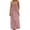 Pink |#10, variant on 2026 New Womens Backless Cami Dress, Summer Casual Sleeveless Flowy Long Beach Sundress Spaghetti Strap House Lounge Dresses (Army Green,4XL)