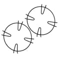 thumbnail image 4 of 4pcs Anti-slip Gas Stove Bracket Milk Pot Support Racks Kitchen Iron Stove Shelf, 4 of 9
