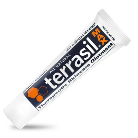 Terrasil® Therapeutic Skincare Maximum Strength with All-Natural Activated Minerals® for Faster Relief of Skin Irritations (14gm tube