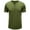 Green, variant on Fengqque Men's Short Sleeve Shirts Plus Size Shirts Solid Color Short Sleeve T-Shirts Button-Up Shirts