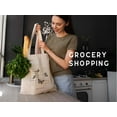 thumbnail image 6 of Lincove  Stylish Canvas Tote Bag - Reusable Bag - Perfect Daily Use & Travel Butterfly, 6 of 9
