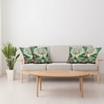 thumbnail image 4 of Ambesonne Springtime Throw Pillow Cover Pack of 4, Circular Tree Flourish, 4 Pcs-20" x 20", Green Blue and Pink, 4 of 5