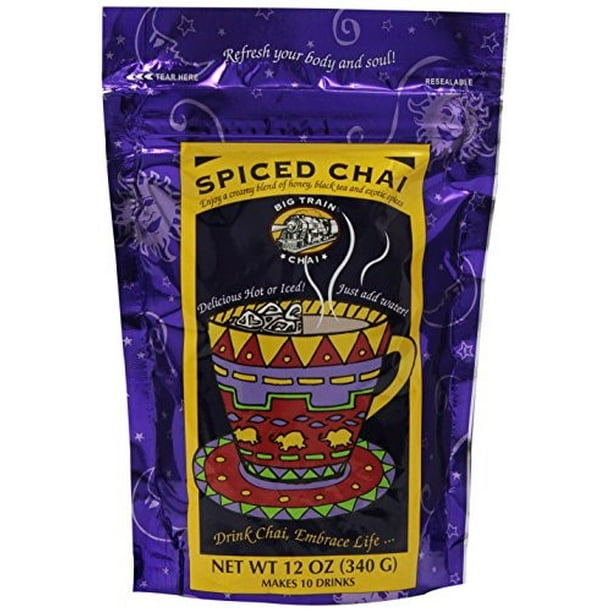 Big Train Chai Tea Mixes, Spiced Chai, 12 Oz - Walmart.com