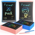 thumbnail image 1 of Tableta de escritura LCD TEKFUN, paquete de 20, con lápiz capacitivo de 8.5 pulgadas para niños, 1 of 7