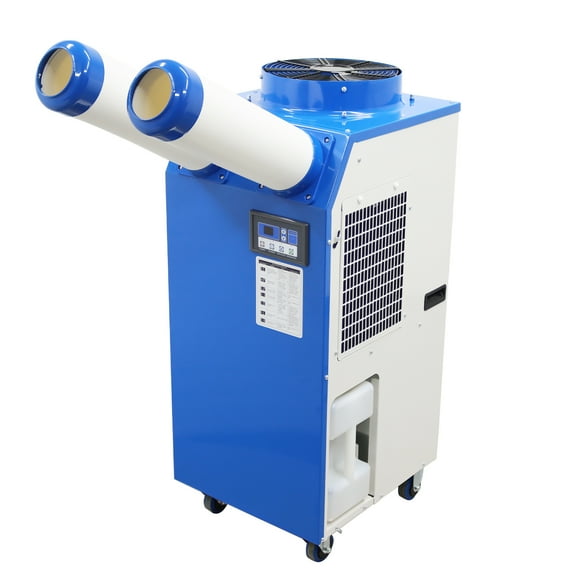 Industrial Spot Mobile Air Cooler Air Conditioner 580m³/h with Two Outlet Tubes