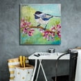 thumbnail image 5 of Epic Graffiti 'Chirpy Chickadee' by St. Hilaire Elizabeth, Canvas Wall Art, 26"x26", 5 of 8