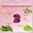 thumbnail image 3 of Menopause Supplement Gummies - Women's Menopause Relief with Black Cohosh for Natural Mild Hot Flashes & Night Sweats Support - Complete Female Menopause Support Gummy Supplements - 60 Gummies, 3 of 9