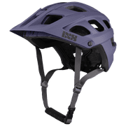 iXS Trail Evo Mountain Bike Helmet, Adjustable Visor, Grape, ML(58-62cm)