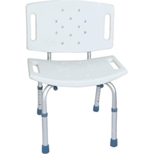 Body Sport ZZRCHR02 Aluminum Shower Chair with Backrest