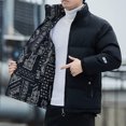 2023 new autumn and winter doublesided cottonpadded coat men‘s cotton