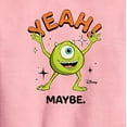 thumbnail image 2 of Monsters Inc. - Mike Yeah Maybe - Toddler & Youth Crewneck Fleece Sweatshirt, 2 of 4